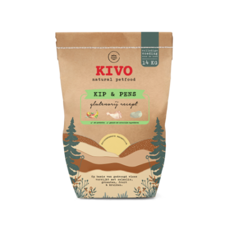Kip & pens geperst 14kg productfoto